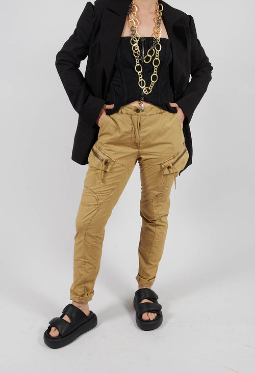 Utility Trousers in Khaki