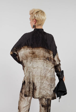 Button Up Pattern Shirt in Single Variant