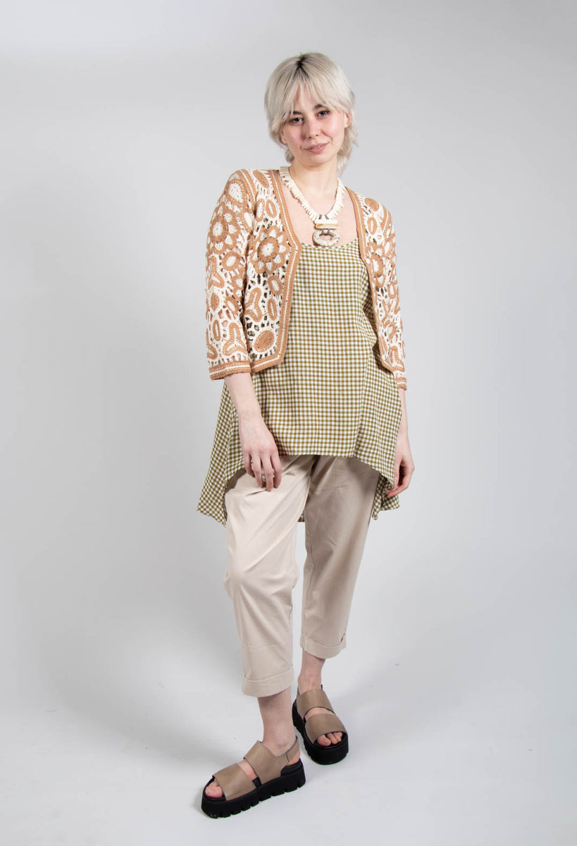 Geisha Long Trousers in Dark Night main image 1