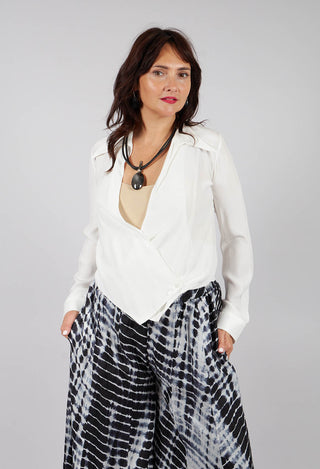 Phoebe Blouse in Bianco