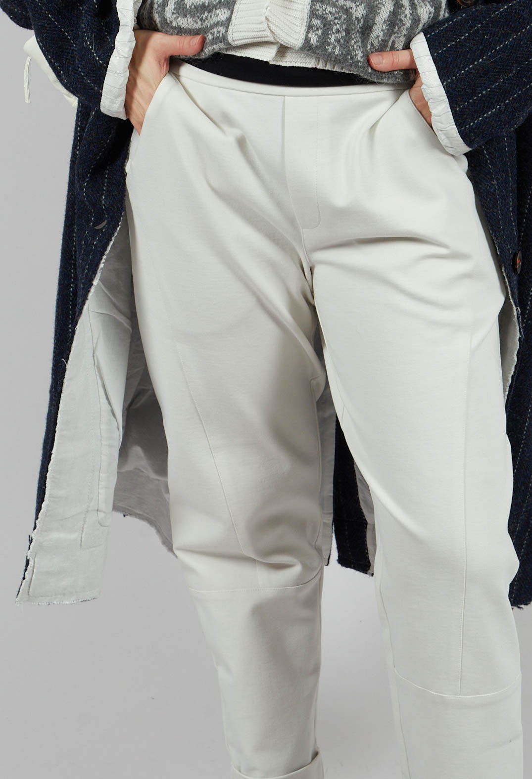 Tailored Trousers in Off White