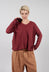 Gyrid Top in Burgundy