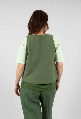 Junai Waistcoat in Khaki