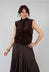 Velvet Waistcoat in Chocolate