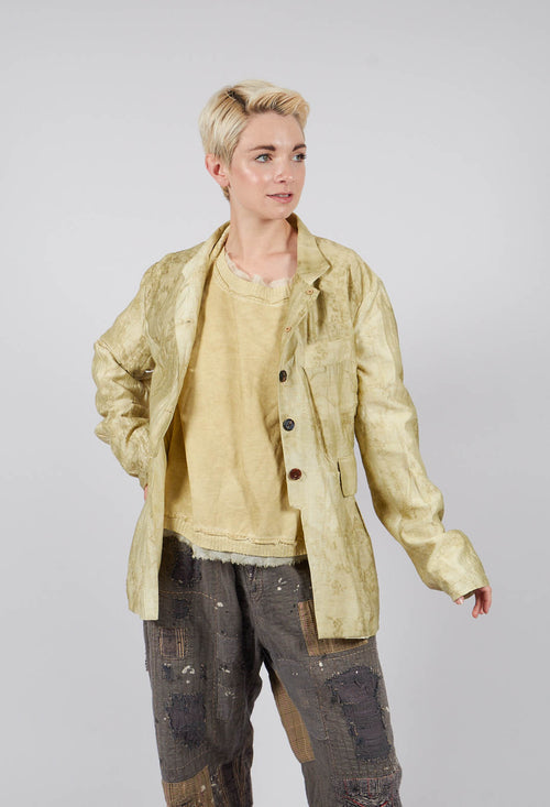 Quilted Jacket in Moss