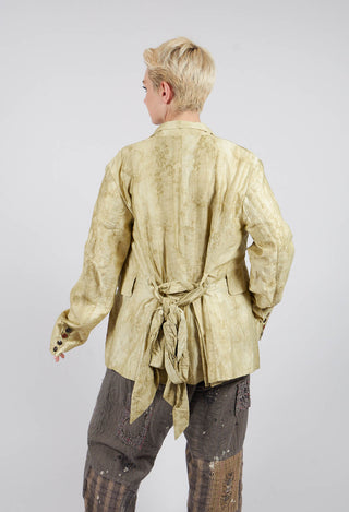 Quilted Jacket in Moss