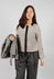 Collared Blouse in Cream Stripe