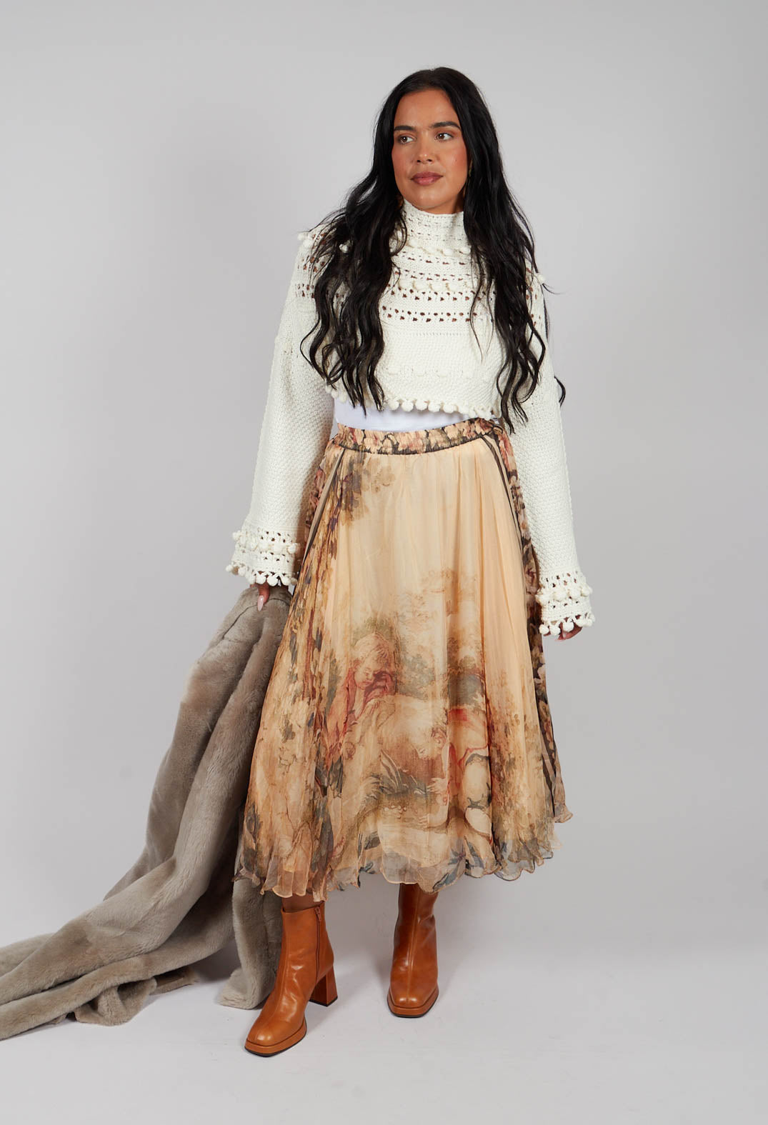 Averly Skirt in Multicolour