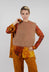 Knitted Vest in Caramello