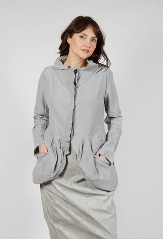 Pocket Front Jacket in Moon