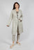 Longline Single Button Coat in Dust Sparkle