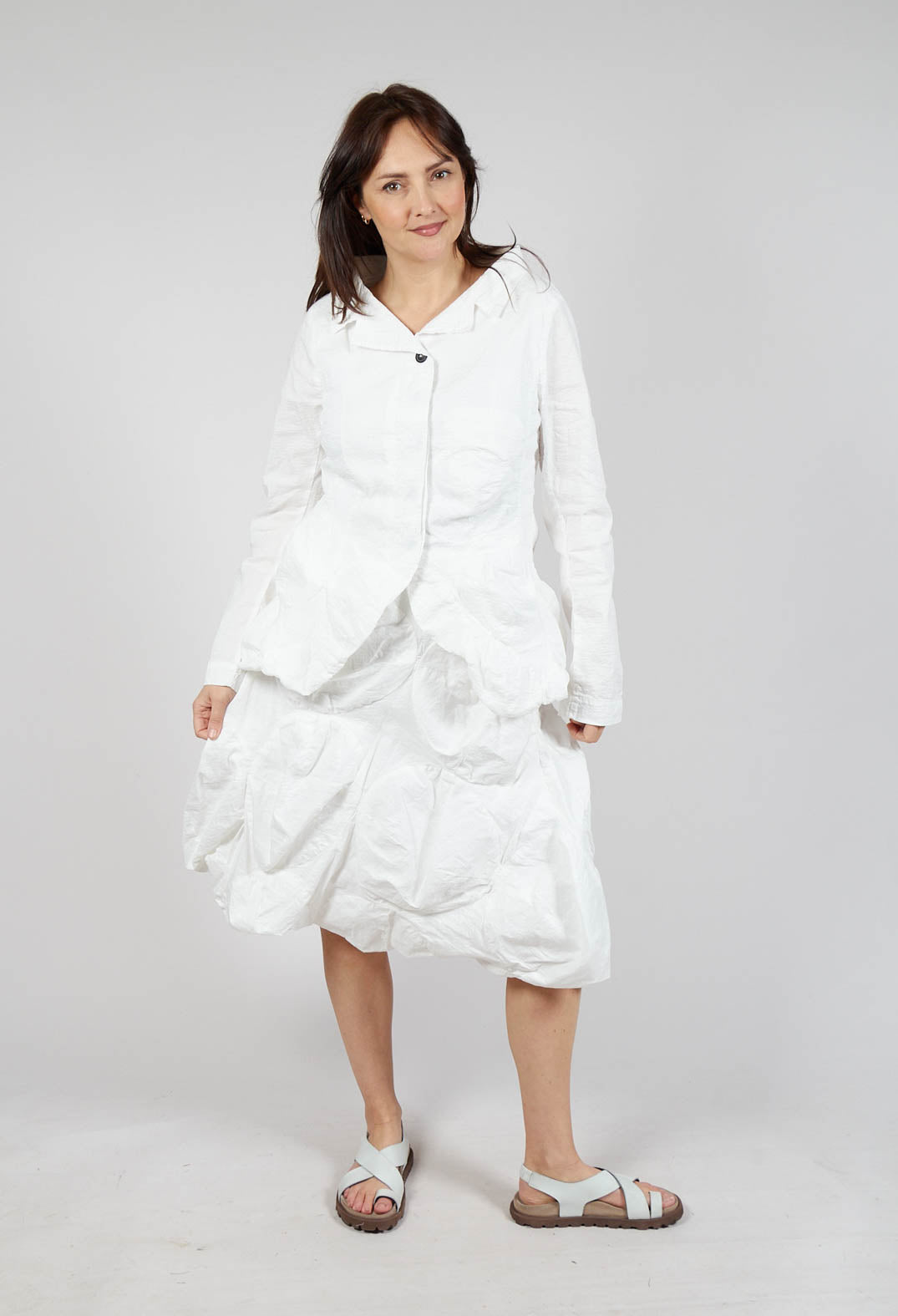 Bubble Jacket in Starwhite