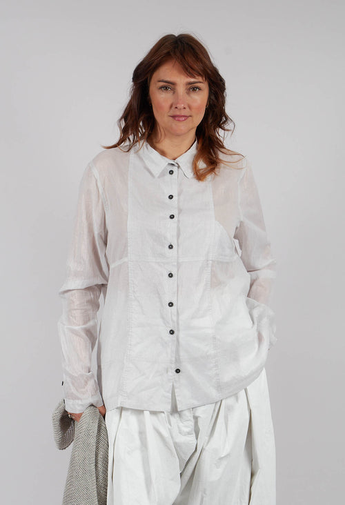 Semi Sheer Shirt in Moon Sparkle