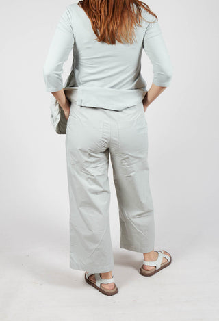 Wide Leg Trousers in Grey