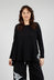 Lightweight Pullover in Black Offwhite