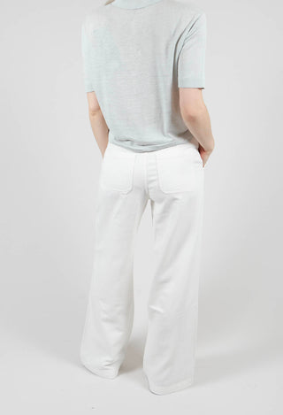 Vallsaff Trousers in White