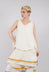 Dorthy Tunic in Gold Stripe
