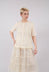 Gun Blouse in Cream