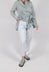Straight Leg Trouser in Ice Blue