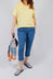 Linen Geisha Pants in Eve Blue