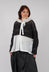 Disarranged Cropped Pullover in Black