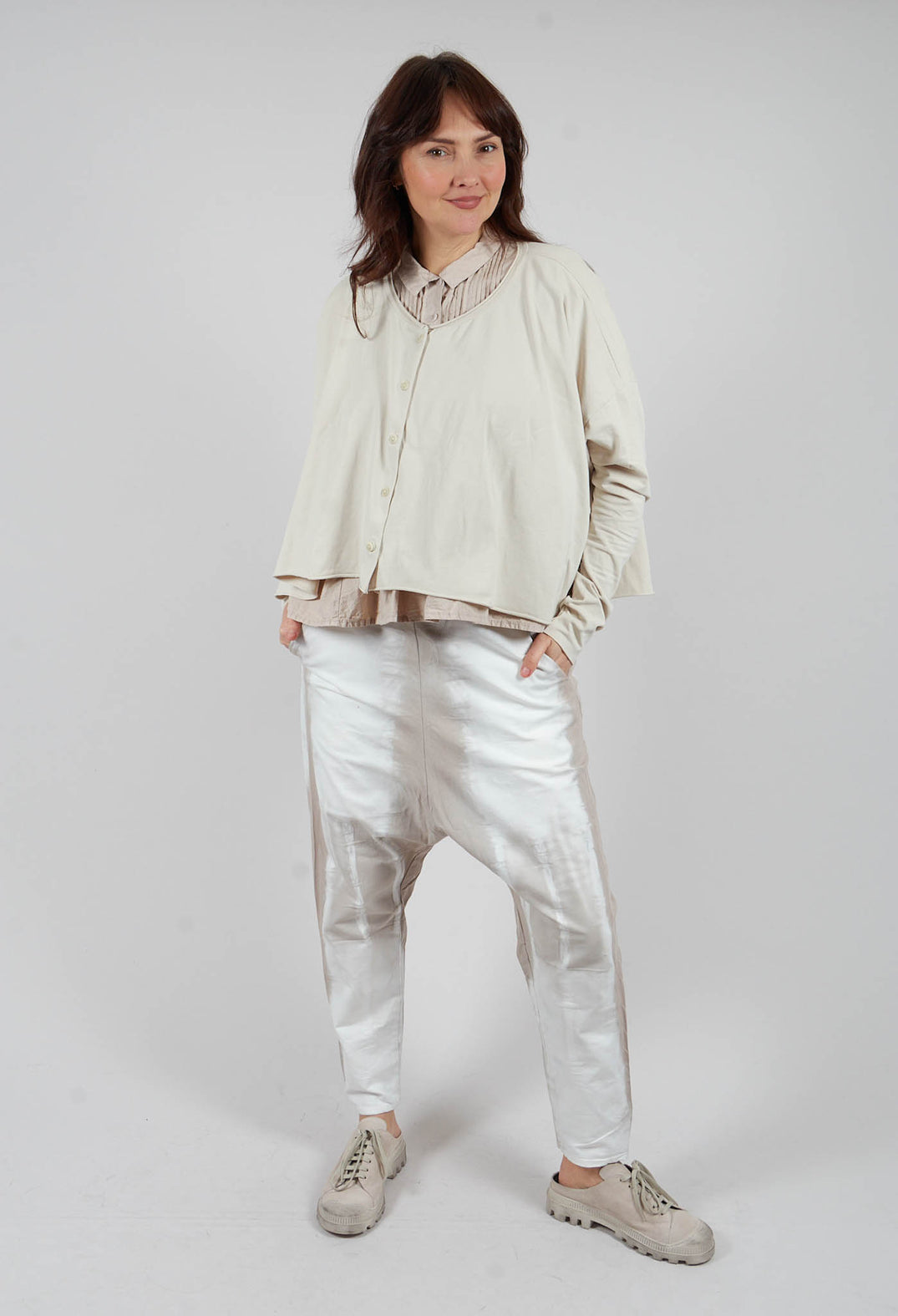 Gelder Trousers in Kiesel Beige