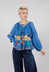 Bedford Blouse in Bleu and Petr