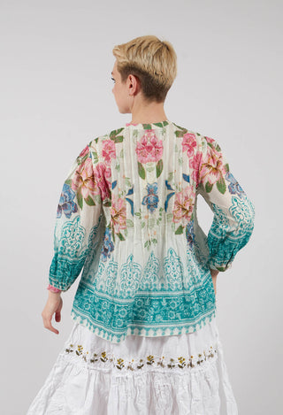 Lucette Blouse in Vert