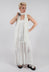 Shoestring Strap Dress in Off White