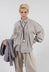 Long Sleeve Shirt in Silver Gray