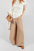 Fedra Flared Trousers in Cafe Au Lait