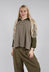 Tela LR Jumper in Alga Stripe