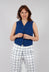Gertrud Gilet in Blue
