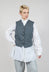 Gertrud Gilet in Zinc