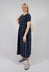 Demi Dress in Navy Check