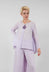 Long Sleeve Jacket in Light Lilac