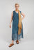 Long Sleeveless Dress in Blue Matisse