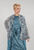 Long Sleeve Blouse in Antique White Print
