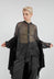 Long Sleeve Blouse in Anthracite Print
