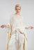 Round Neck Top in Antique White Print