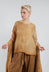 Round Neck Lightweight Top in Bronze Honey