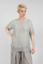 Round Neck Lightweight Top in Grey Shadow