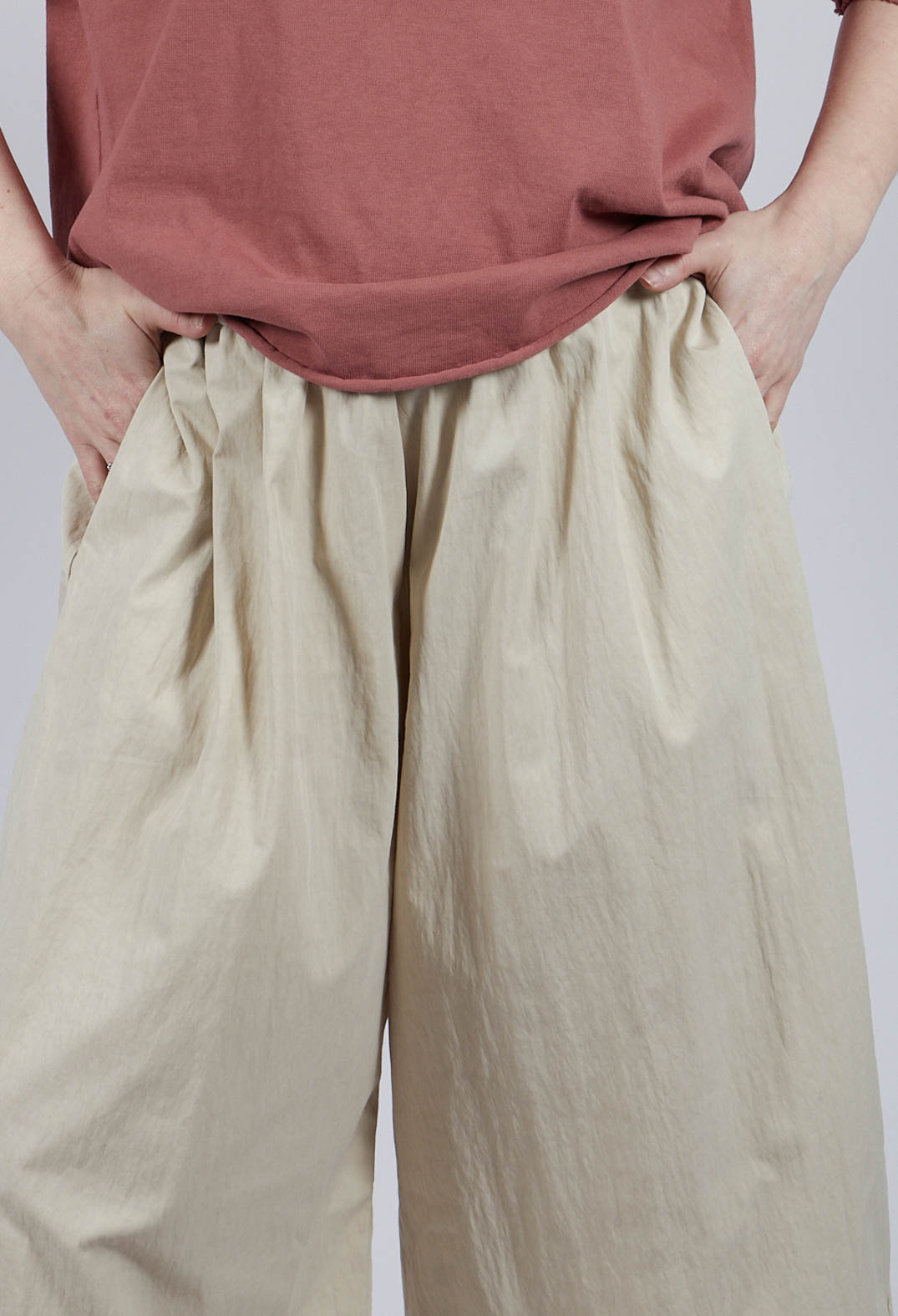Wide Trousers WG in Stone