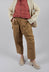 Braghe Tasche Trousers TS in Gold