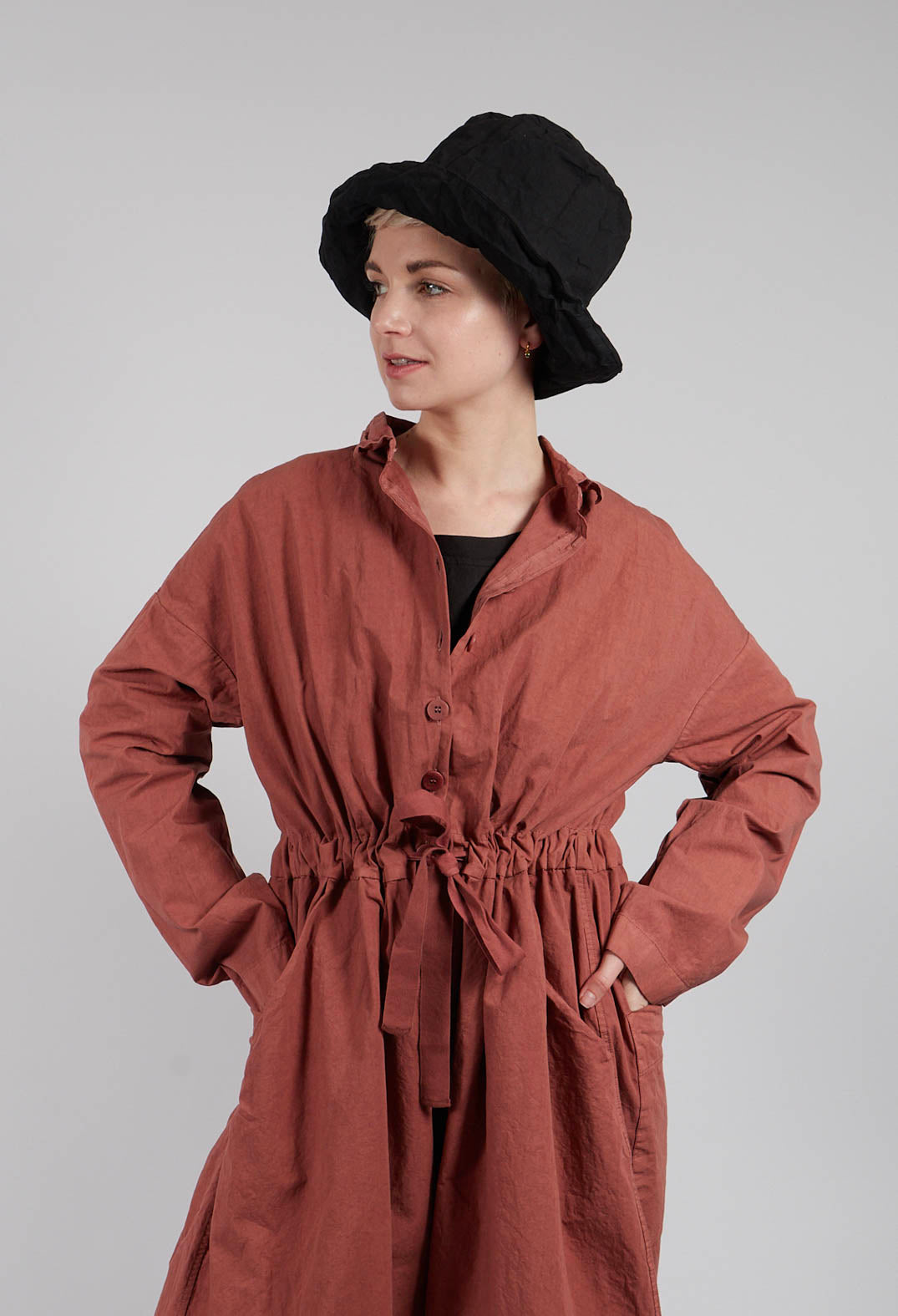 Cargo Jumpsuit CC in Coral