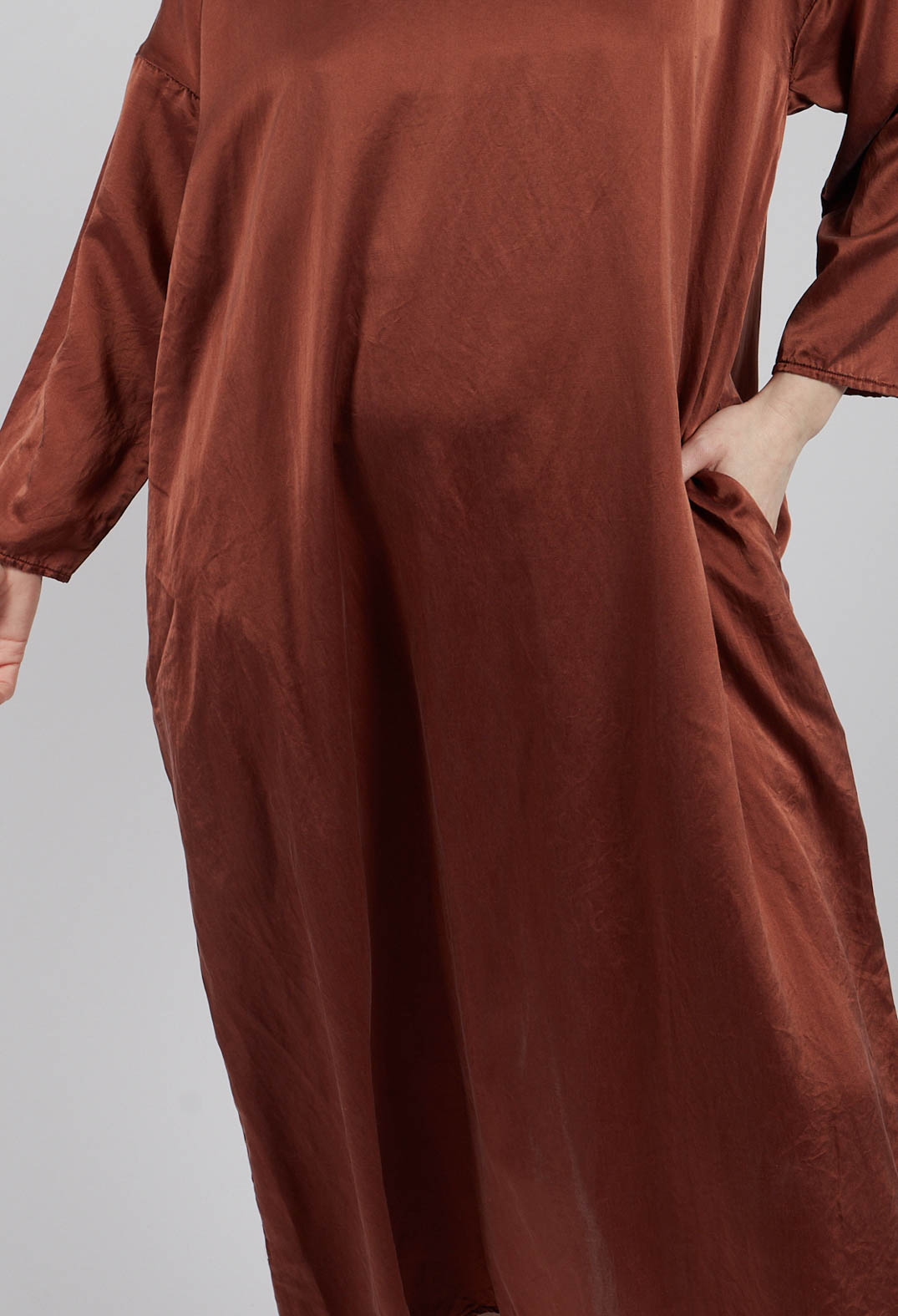 Simple T-Dress SC in Coral