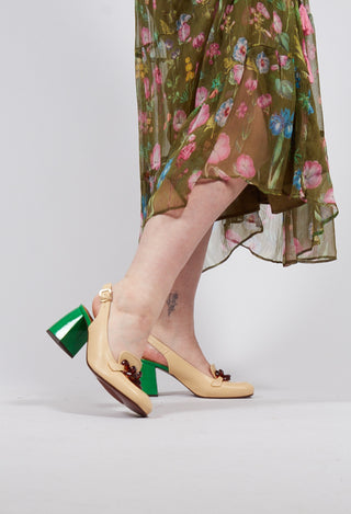 Sopel Heels in Cream