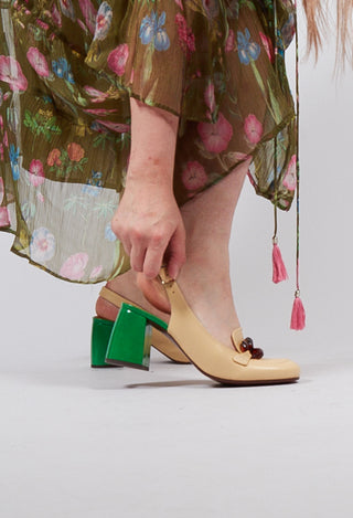 Sopel Heels in Cream