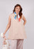 Gabin Tunic in Cotton Raye Rose