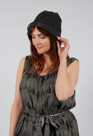 Monte Hat in Cold Black